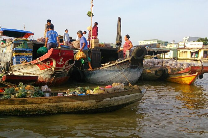 Cai Rang Floating Market - My Tho & Ben Tre - VIP Private Tour - Banh xeo, noodles, honey tea, and lunch