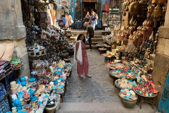 Cairo VIP Guided Tour to Khan El-Khalili Market with Lunch - Merit Bazaar and personalized Egyptian names