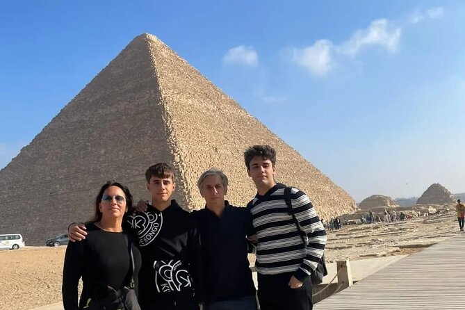 Cairo vip two or one day pyramids ,Museum,memfis ,saqra and7 places - Day one: Giza’s pyramids, the Sphinx, Memphis and Saqqara