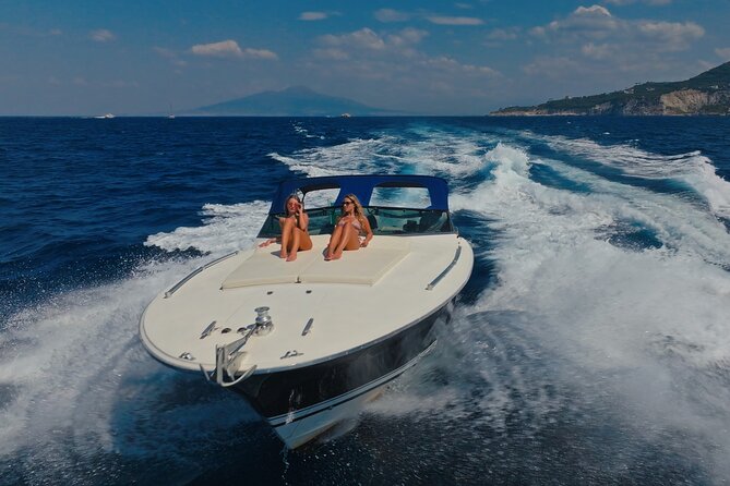Capri Private luxury Boat Tour - Green Grotto and Punta Carena