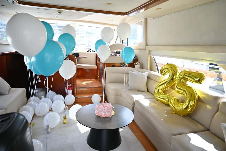 Celebrate Your Birthday in Style on luxury Yacht in Dubai - What the crew adds to the occasion