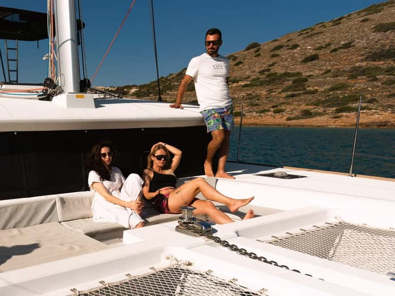 Chania Old Port:Luxury Sunset Catamaran Cruise with Prosecco - What to bring and what to expect at check-in