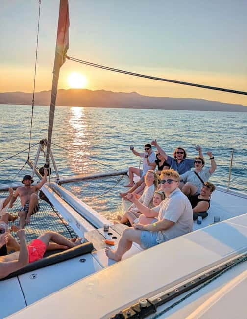 Chania Old Port:Luxury Sunset Catamaran Cruise with Prosecco - Why Agioi Theodoroi makes a worthwhile stop