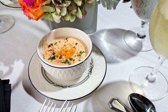 Charleston Harbor Luxury Dinner Cruise with Live Music - A three-course dinner with uneven main courses