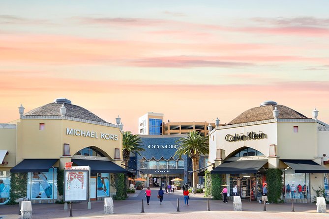 Citadel Outlets Transfer from Anaheim with VIP Lounge, storage & LAX Drop-Off - The Anaheim pickup and shared van ride