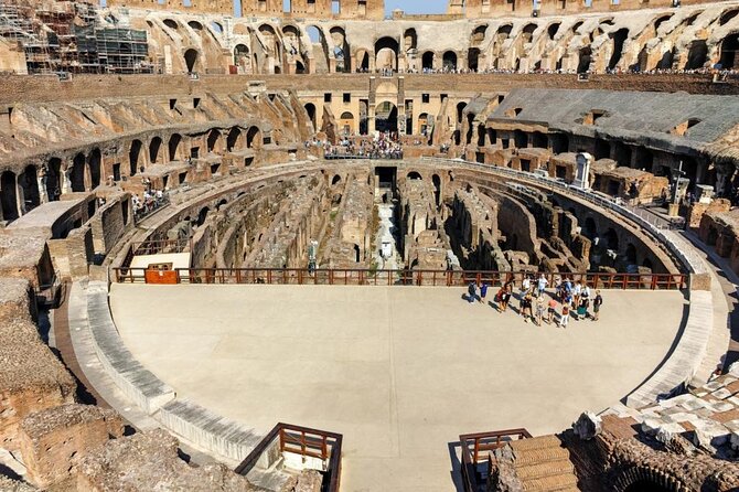 Colosseum Gladiator's Arena and Ancient Rome VIP Guided Tour - The First and Second Levels: Better Views, More Context