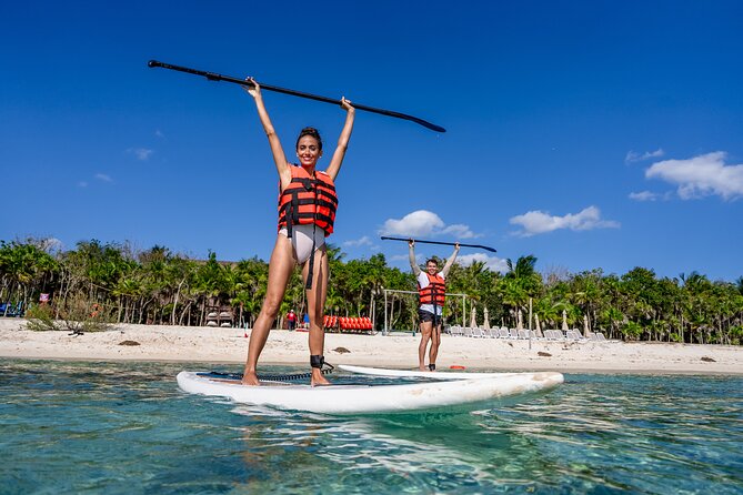Cozumel: VIP Access Pass at KUZÁ Beach & Adventure Park - Lunch and the open bar