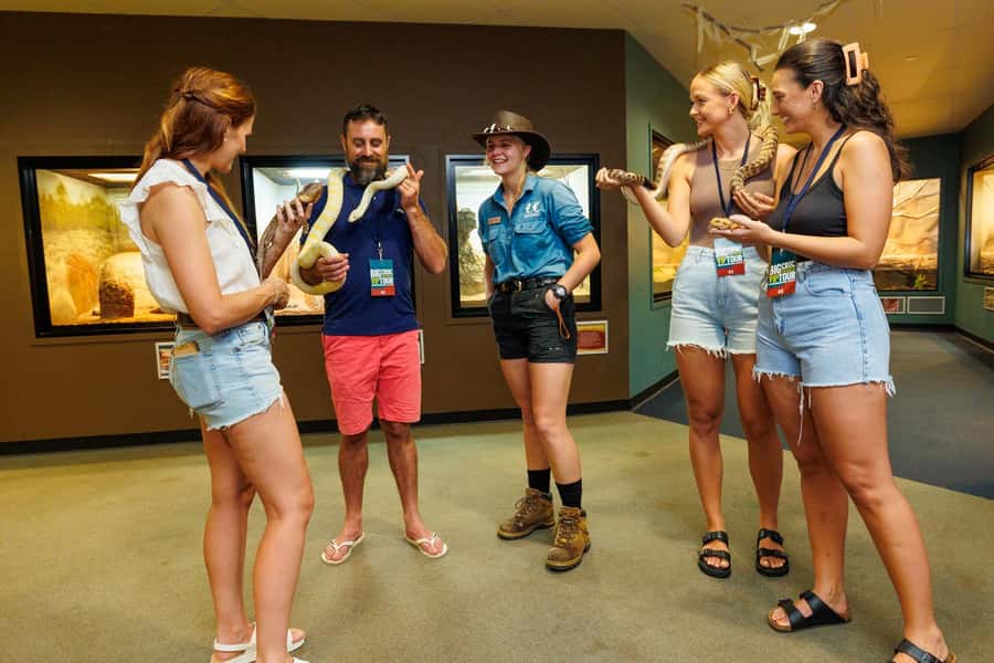 Darwin: VIP Crocosaurus Cove Experience - A closer walk through the reptile house