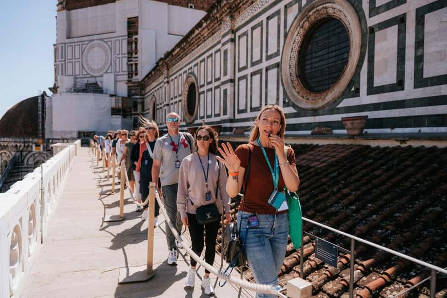 David & Duomo VIP Tour with Exclusive Terrace Access & Dome - The Gates of Paradise in Piazza del Duomo