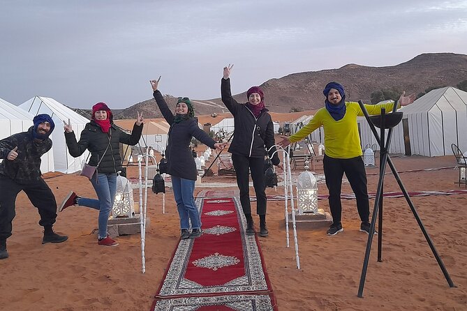 Day Trip and one night in Luxury camp merzouga - A private luxury tent with a hot shower