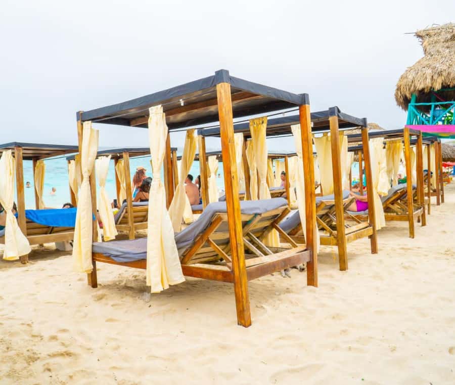Daytour to Playa Tranquila VIP with Parasols, Lunch by bus! - Six hours beside the water