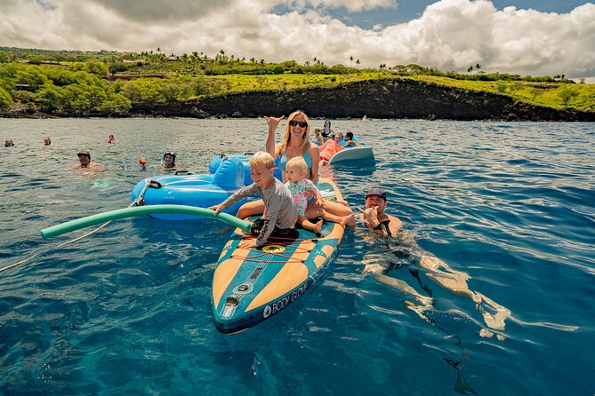 Deluxe Snorkel & Dolphin Watch Aboard a Luxury Catamaran from Kailua-Kona - What two hours at Red Hill really feels like