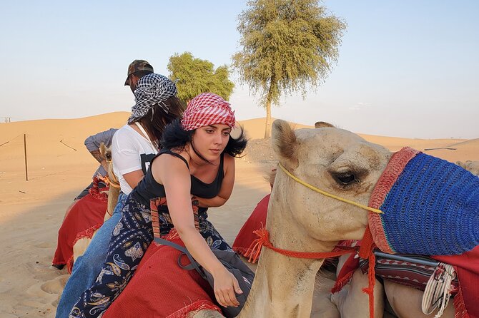 Desert Safari Dubai (VIP Package ) - The camel ride is more symbolic than substantial