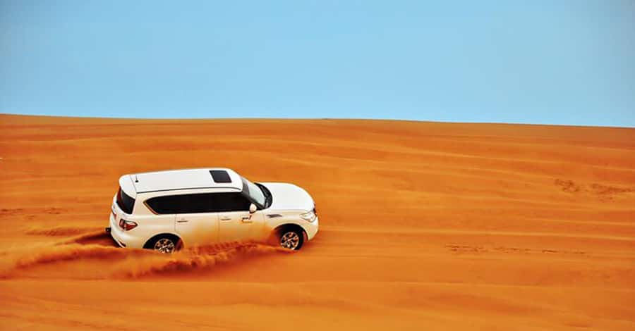 Desert Safari - Private 4WD car - Private pickup makes the five-hour schedule easier