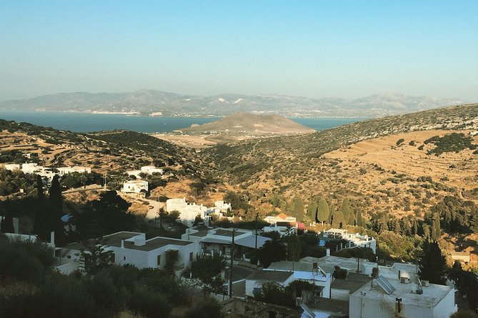 Discover Lefkes: Traditional Greek Village Paros VIP Experience - The church viewpoint and the Naxos payoff