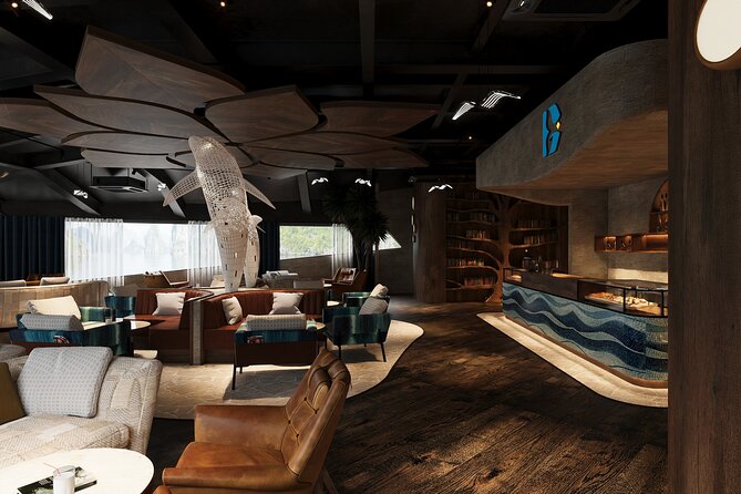 Dolphin Cruise – Experience Halong Bay in Timeless Luxury - Pool, music, and sunset on the return ride