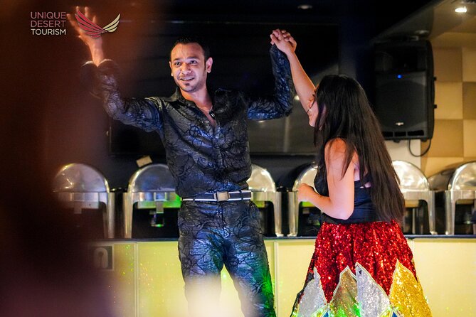 Dubai Desert Safari VIP Package - Belly dance, Tanoura, Arabic music, and fire
