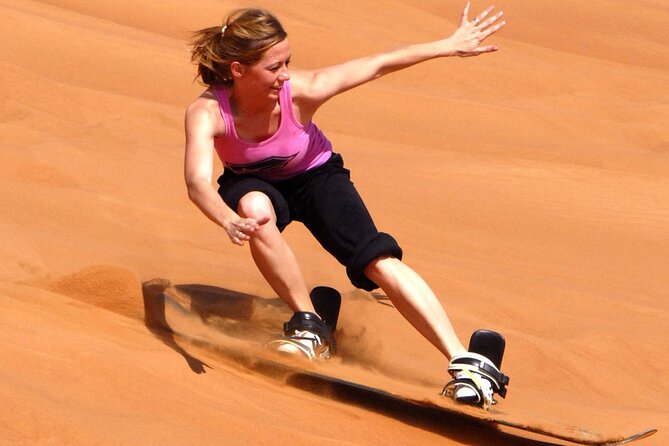 Dubai Evening 4x4 VIP Desert Safari ,Table Service BBQ Dinner - Dune bashing, sand boarding, and falcon photos