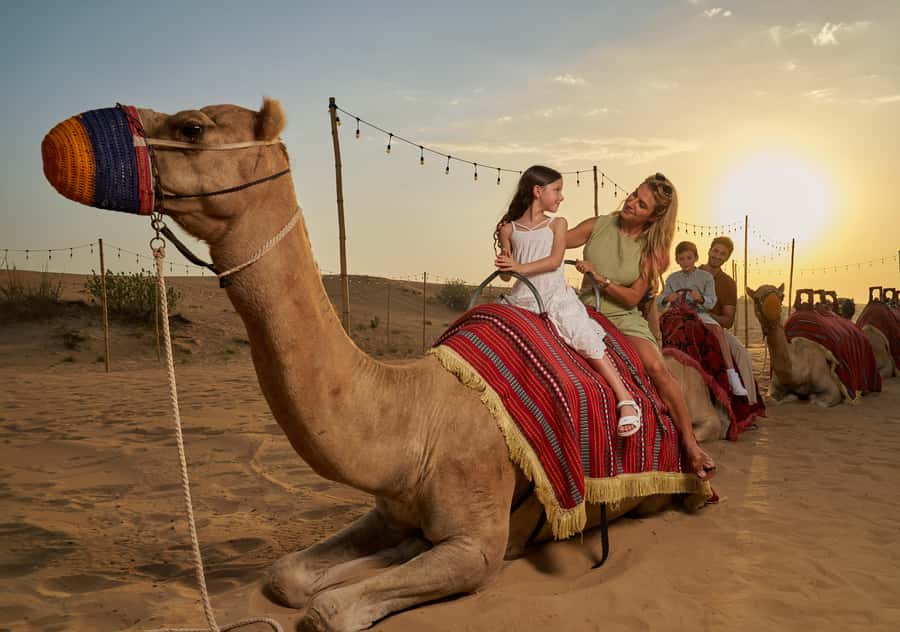 Dubai: Exclusive VIP Desert Safari Dinner with Live Show - Red dunes, sandboarding, and the sunset stop