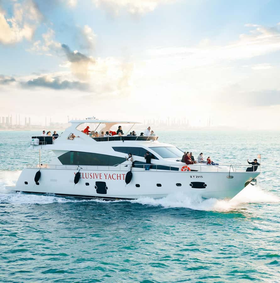 Dubai Harbor: Luxury Yacht Tour with BBQ Options - Setting out from Dubai Harbour