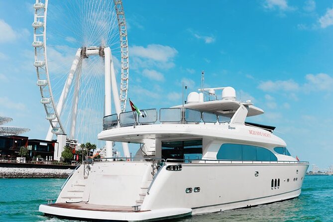 Dubai Harbour Luxury Yacht Tour with BBQ & Drinks - Burj Al Arab and the return route