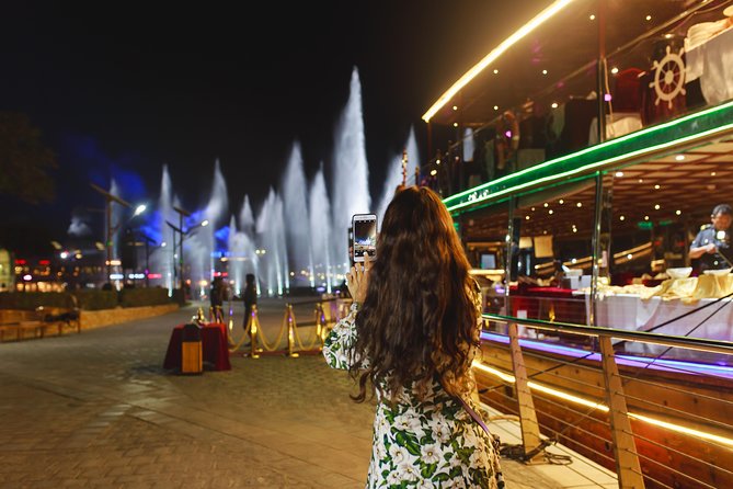 Dubai Luxury Canal Dinner Cruise with Optional Transfer - What you see from the Dubai Water Canal