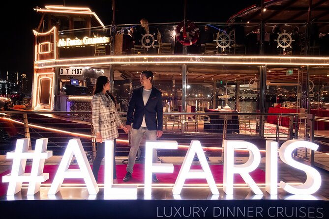 Dubai Luxury Canal Dinner Cruise with Optional Transfer - Choosing between the lower and upper decks