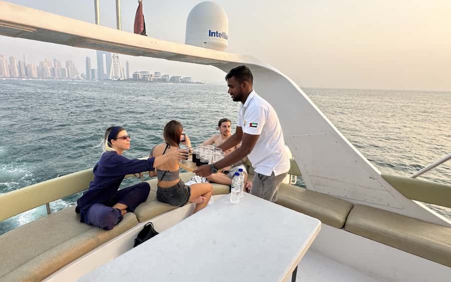 Dubai: Luxury Sunset Yacht Tour with Snacks and Drinks - Is $21 Good Value in Dubai?