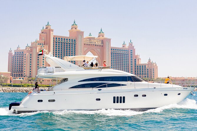 Dubai Luxury Yacht Tour with Live BBQ & Drinks - Dubai Marina, JBR, and Bluewaters Island