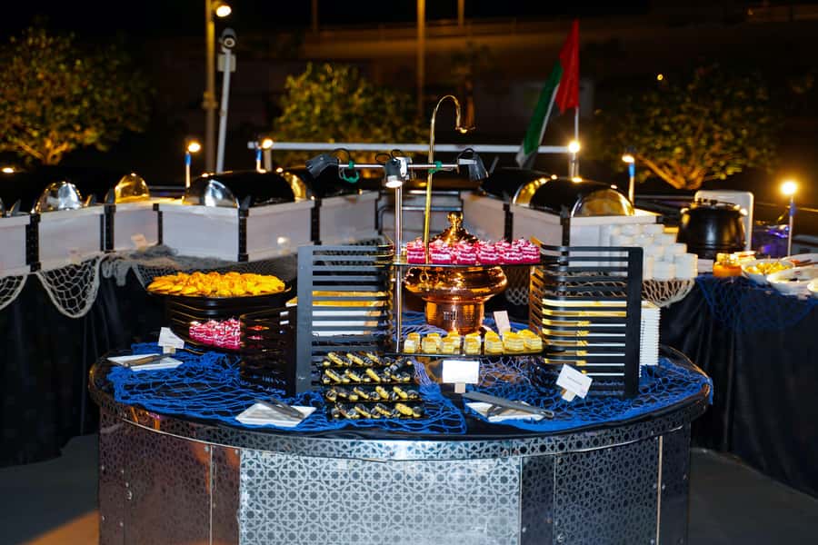 Dubai: Marina Luxury Dhow Dinner Cruise - Two decks, two different moods
