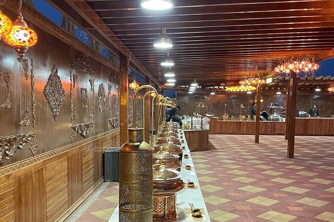 Dubai Premium Desert Safari – Live Buffet Dinner & Luxury Camp - Dinner offers variety, with one important caveat