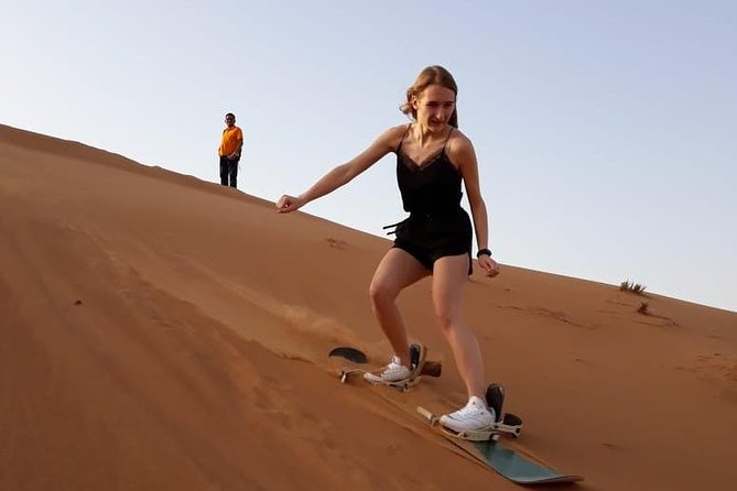 Dubai Premium Desert Safari with BBQ Dinner & VIP Camp Experience - Dune bashing across the Red Dunes