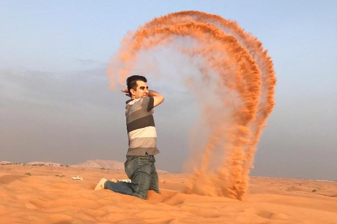 Dubai Premium Desert Safari with BBQ Dinner & VIP Camp Experience - BBQ buffet, vegetarian food, and live cooking