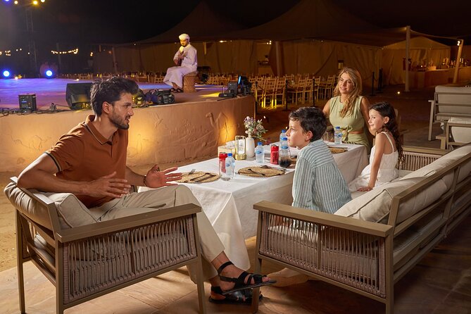 Dubai Private VIP Desert Dinner and Live Entertainment Show - Timing, clothing, and practical comfort