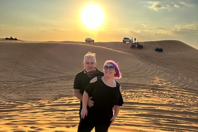 Dubai VIP Desert Safari & Sunset , Camel Ride, Premium dinner - Camel Riding and Sandboarding Keep Things Hands-On