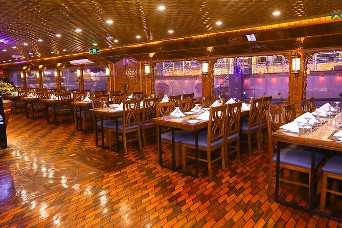 Dubai VIP Dhow Cruise Celeste Enchanting Night Under the Stars - Dinner with an international buffet
