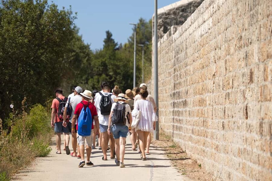 Dubrovnik: Elaphiti Island Luxury Pirate Ship Cruise - Šipan brings wine, old houses, and a slower pace