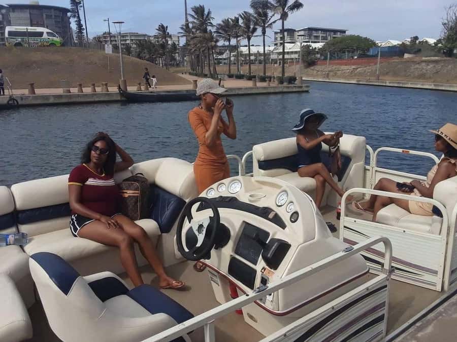 Durban Point Waterfront: Luxury Canal Boat Cruise - The guides make the short ride better