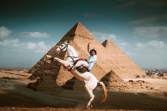 Egypt Luxury Photoshoot & Full Day Private Day Tour at Giza - The Nine Pyramids View and camel photos