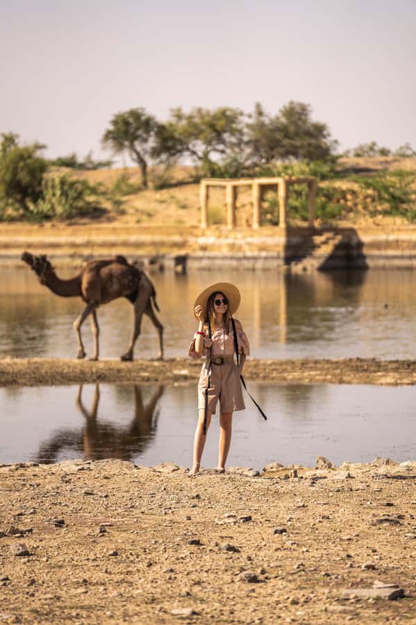 Exclusive Musical Evening at Desert Luxury Camp (NO CAMEL) - Sunset at the Thar sand dunes
