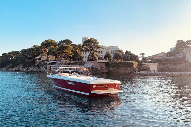 Exclusive Private Boat Tour on a Luxury Day Cruiser - Nice/Monaco - Mala Beach and the sea cave at Cap d’Ail