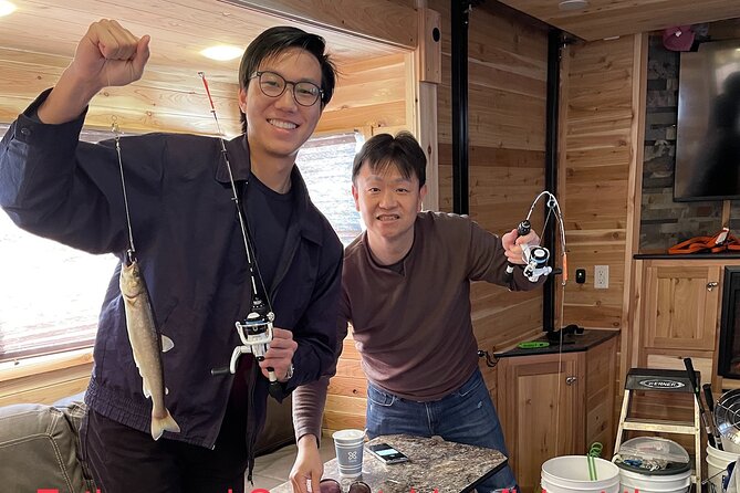 Fairbanks Alaska Guided Luxury Ice Fishing Tours - Inside Alaska’s only 43-foot Luxury Ice Castle