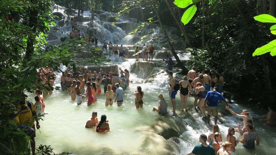 Falmouth: Dunn’s River Falls & Bamboo Beach Club VIP Access - Who should skip the waterfall climb