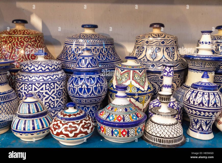Fes Private Guided Tour With Luxury Car - Tannery, Seffarine Place, and the limits of craft visits