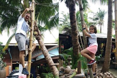 Floating & Railway Market and Coconut Farm Tour [Optional Luxury]