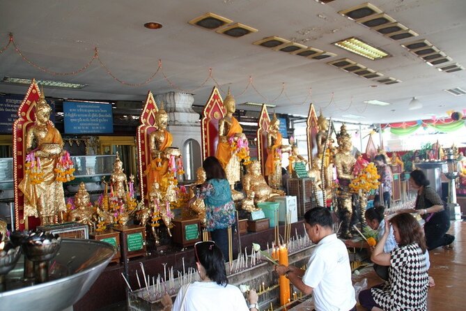 Floating & Railway Markets and Erawan Waterfall [Optional Luxury] - Damnoen Saduak Floating Market by Motorboat