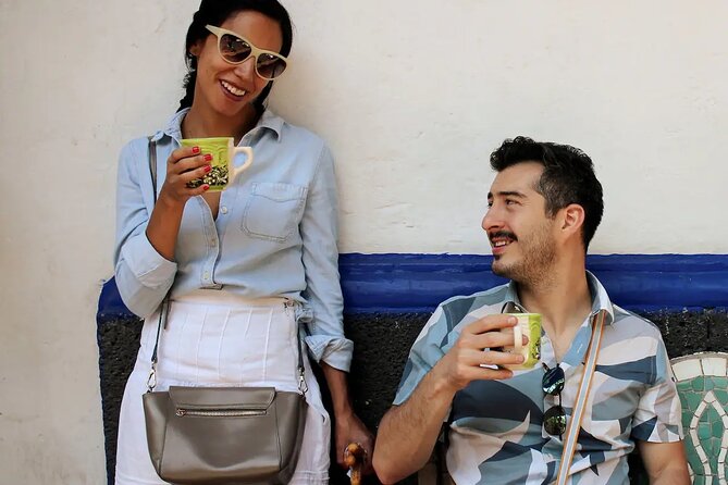 Frida Kahlo VIP [Museum Tickets Included] Walk, Markets & Churros - Jardín Centenario brings together church and public square