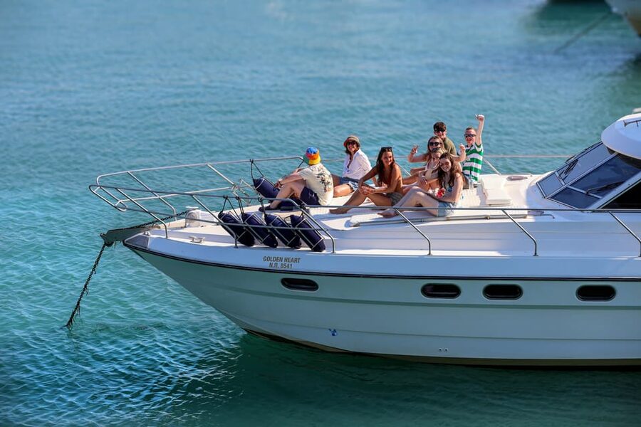 From Corfu: Luxury Yacht Cruise to Sivota and Blue Lagoon - Leaving Lefkimmi Port at 3:30 p.m.