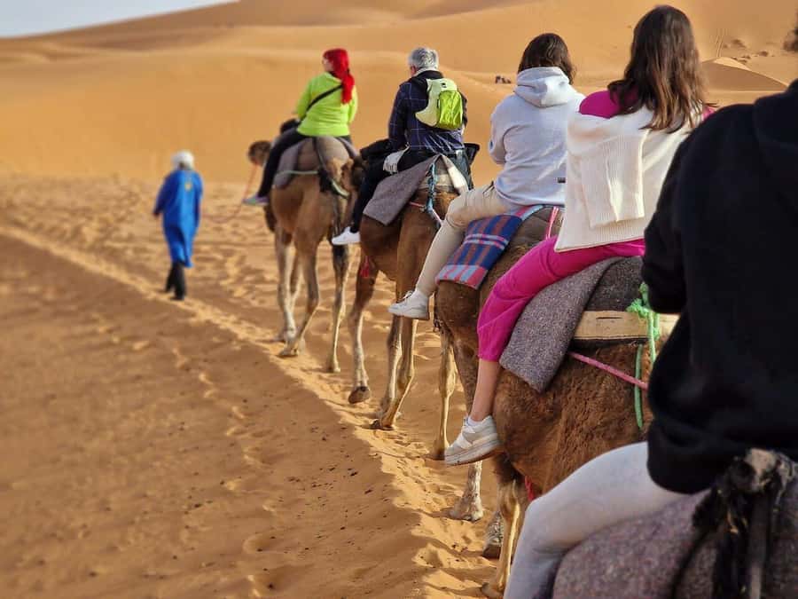 From Fes: 2-Day Luxury Desert Tour to Marrakech & Back Fez - Sunrise, breakfast, and the long return