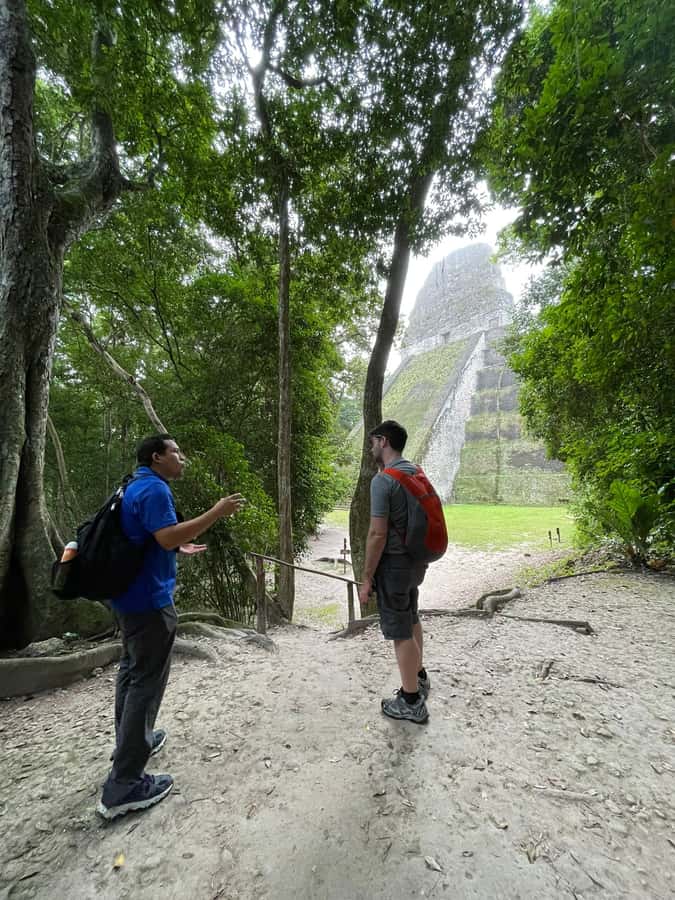 From Flores: Tikal VIP Exclusive cultural Tour All inclusive - Entering a site shaped by 1,700 years
